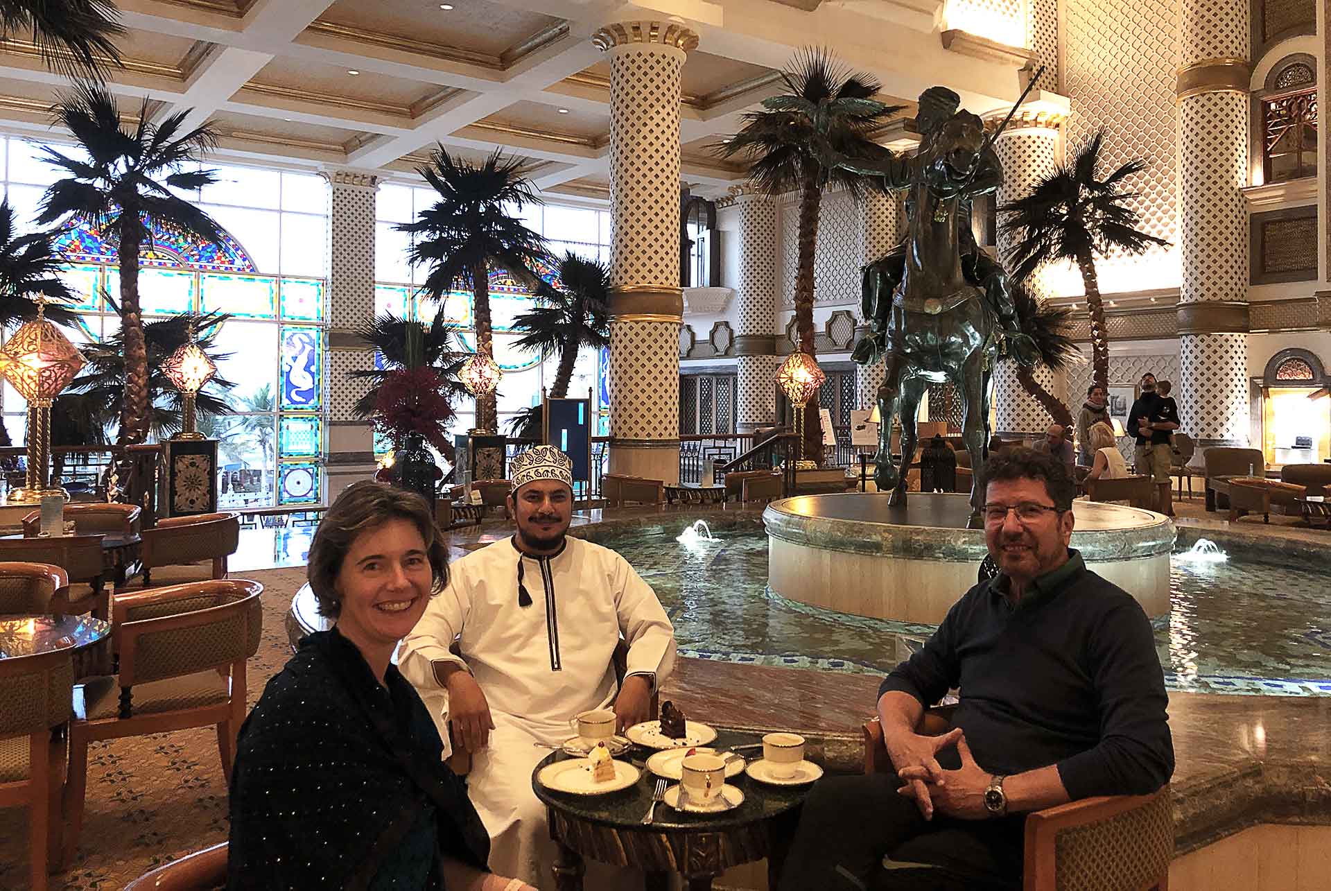 Meeting with Seif in Muscat, Oman