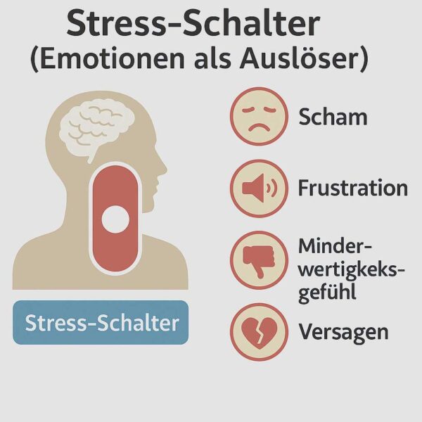 Emotionen steuern Cortisol und Stress 